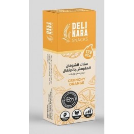 سناك الشوفان والتمر بنكهة البرتقال